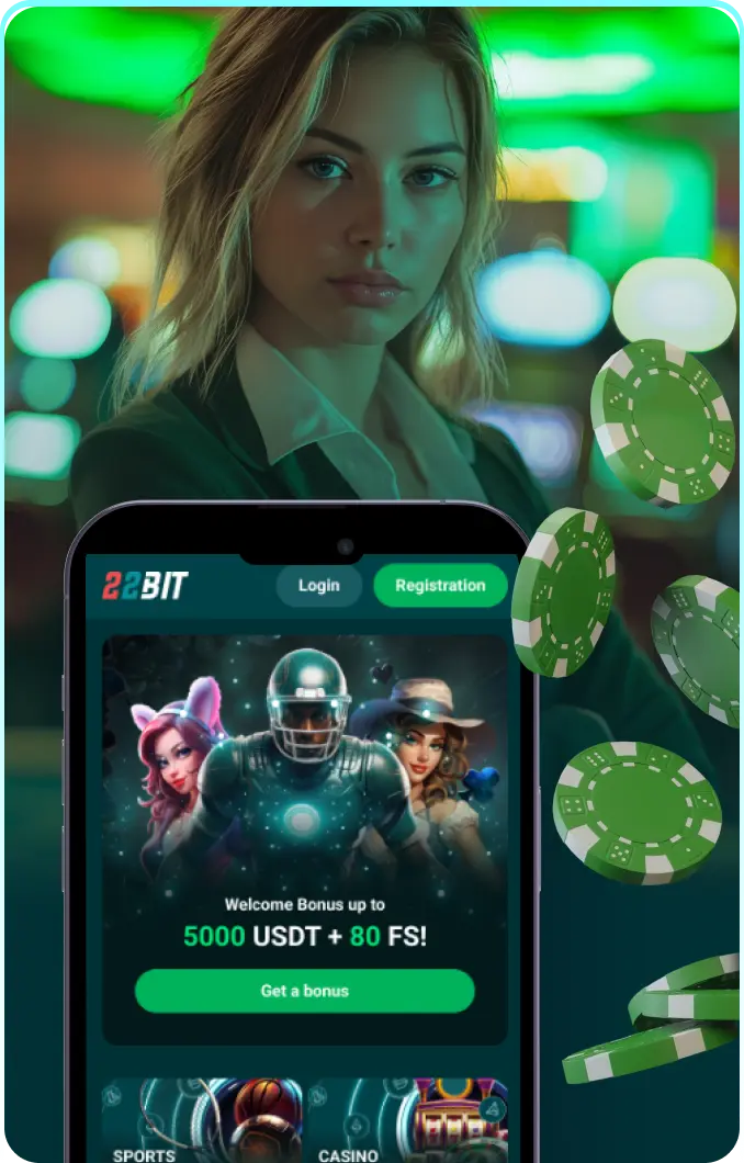 22Bit Bet Online With App